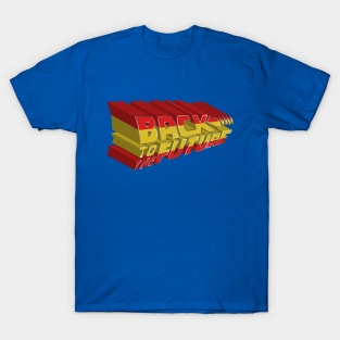 Back To The Future 3D Art T-Shirt